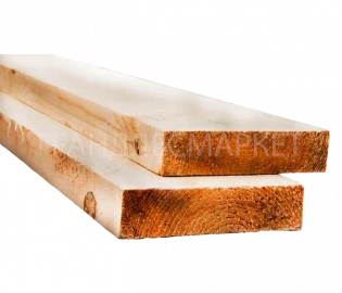 Доска обрезная из осины 50х150х6000